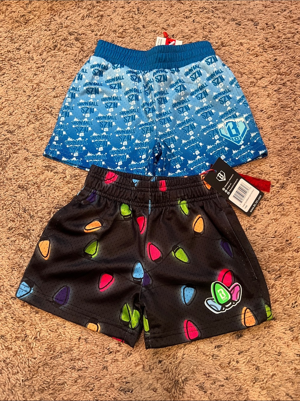 Baseball Lifestyle 101 Youth XXS Holiday Shorts Bundle